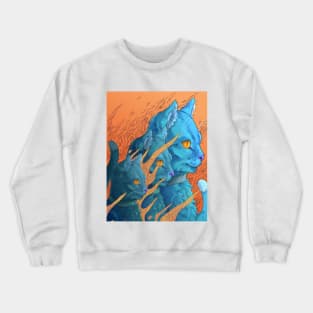 Сats will take over the world Crewneck Sweatshirt